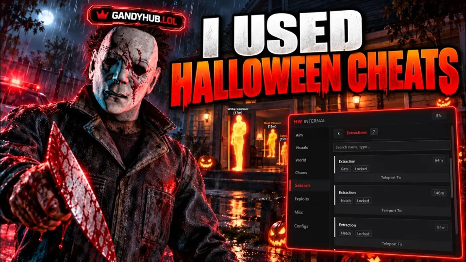 I Tried Halloween: The Game Cheats... This Got Out of Hand 👻